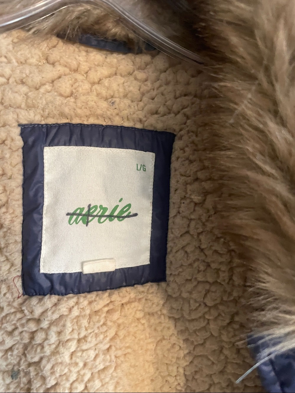 Aerie Quilted Lightweight‎ Parka size Large - Picture 10 of 12